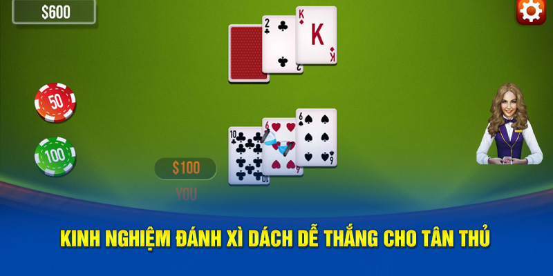 Kinh nghiệm đánh Xì Dách dễ thắng cho tân thủ