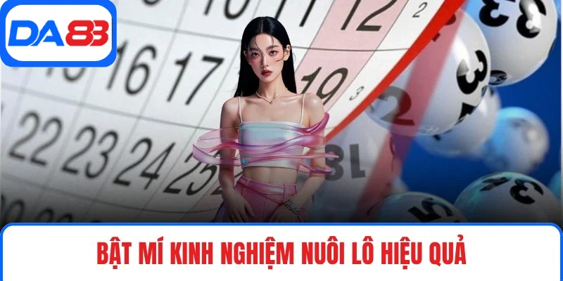 Bật mí kinh nghiệm nuôi lô hiệu quả